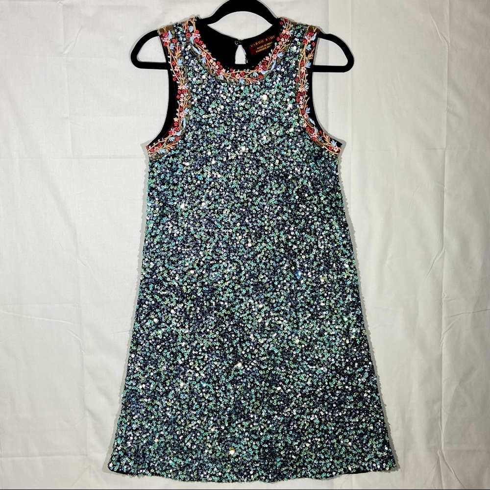 Anthropologie Varun Bahl Sequin Dress